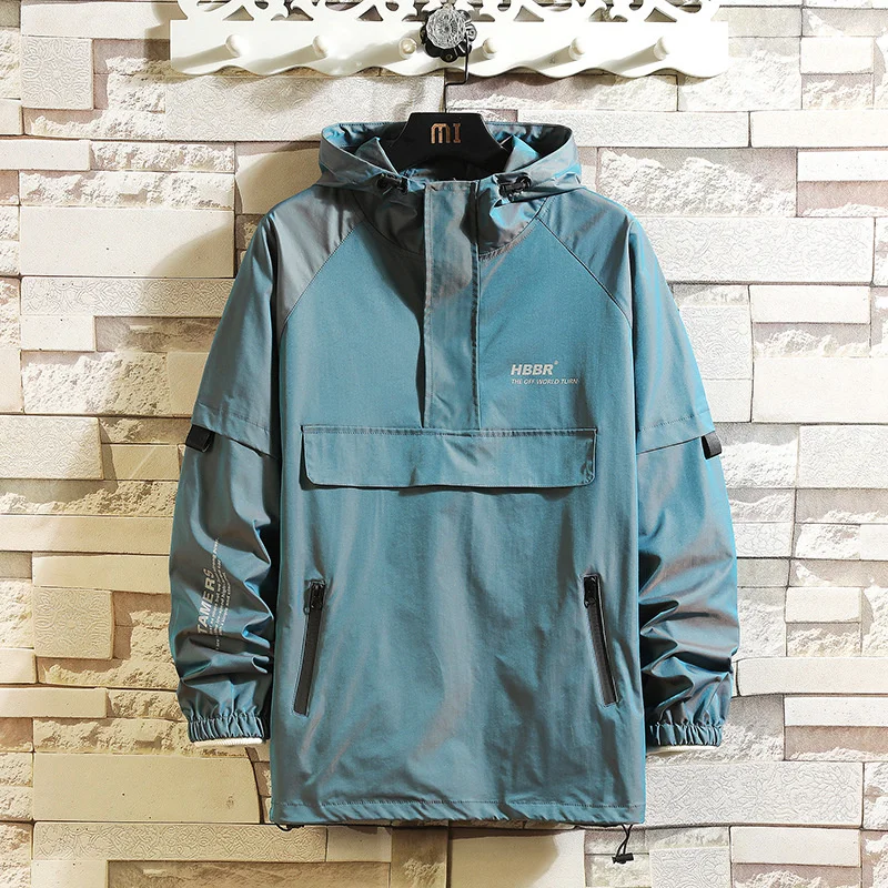 2021 Spring and Autumn new fashion style on the streets color changing coat for men hip-hop loose casual + chaq
2021 Spring and Autumn new fashion style on the streets color changing coat for men hip-hop loose casual + chaq