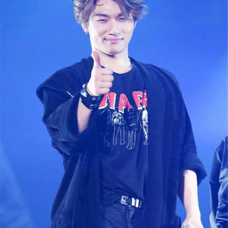 KPOP BIGBANG сделанные в Корее футболки с альбомом Сеула Новая повседневная хлопковая