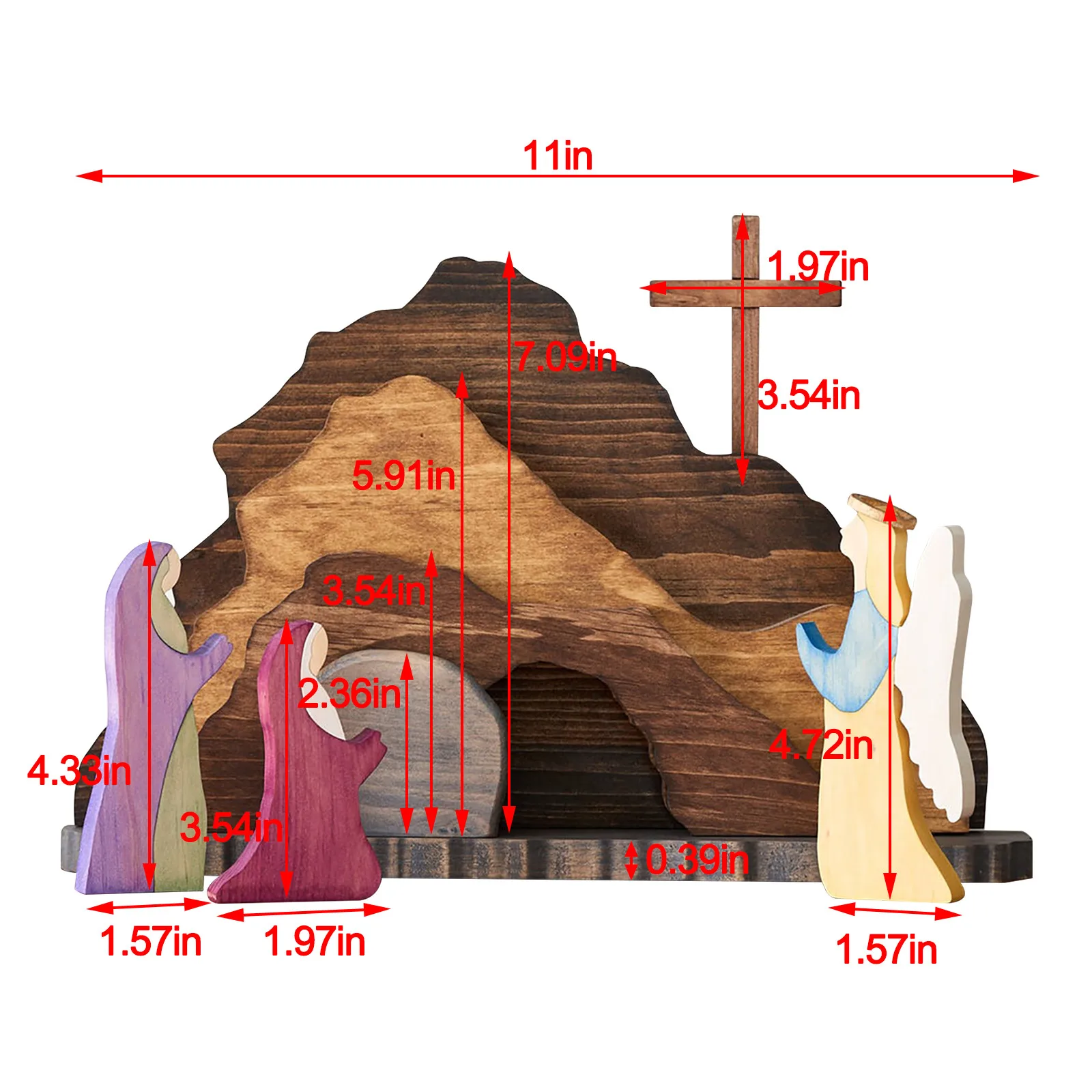 Wooden Nativity Set Figurines Manger Creche Nativity Scene Montessori Inspired Ornaments Beautiful Home Room Desktop Decor
Wooden Nativity Set Figurines Manger Creche Nativity Scene Montessori Inspired Ornaments Beautiful Home Room Desktop Decor