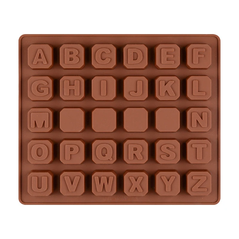 Silicone Mold 26 Letters of The Alphabet Cake Decorating Bakeware Mold Square Chocolate Cooking Tool DIY Wedding Decoration
Silicone Mold 26 Letters of The Alphabet Cake Decorating Bakeware Mold Square Chocolate Cooking Tool DIY Wedding Decoration