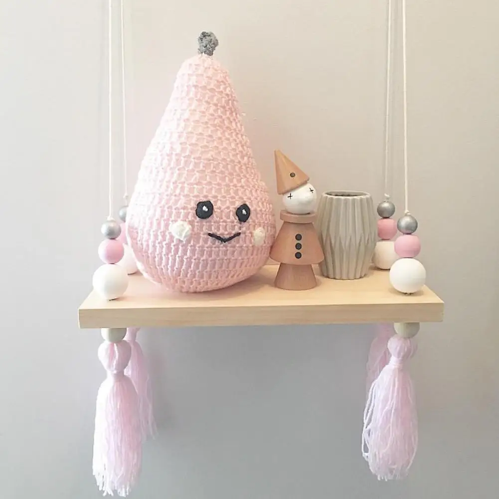 Bedroom Wall Hanging Ornaments Tassel Beads Pendant Props Nursery Kids Rooms Decoration Wooden Board Storage Shelf Rack Photo
Bedroom Wall Hanging Ornaments Tassel Beads Pendant Props Nursery Kids Rooms Decoration Wooden Board Storage Shelf Rack Photo