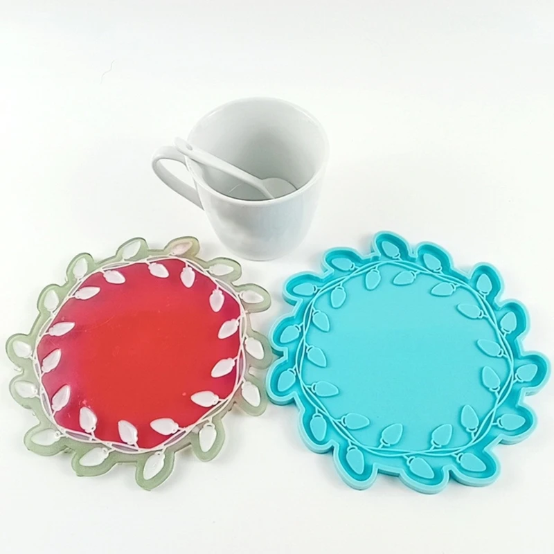 2022 New Lacework Coaster Epoxy Resin Mold Cup Mat Pad Silicone Mould DIY Crafts Decor 2020 trend
2022 New Lacework Coaster Epoxy Resin Mold Cup Mat Pad Silicone Mould DIY Crafts Decor 2020 trend