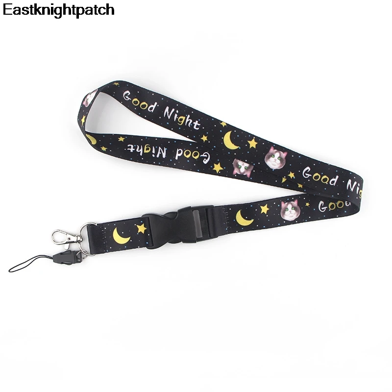 Cat Cartoon keychains Accessory Safety Breakaway Mobile Phone USB ID Badge Holders Keys Straps Neck lanyards webbing E0852
Cat Cartoon keychains Accessory Safety Breakaway Mobile Phone USB ID Badge Holders Keys Straps Neck lanyards webbing E0852