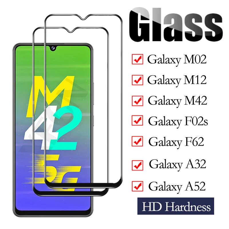 9D Protective Glass For Samsung Galaxy M42 F62 A32 A52 Full Cover Screen Protector For samsung M12 M02 F02s gelaksi M 42 Premium
9D Protective Glass For Samsung Galaxy M42 F62 A32 A52 Full Cover Screen Protector For samsung M12 M02 F02s gelaksi M 42 Premium