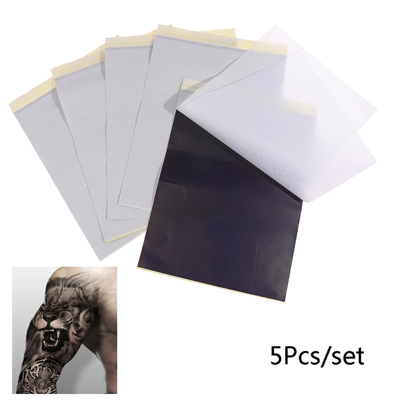 5pcs Stuks Tattoo Stencil Transfer Papier Thermische Copier Papier Tattoo Accessoires Levert Tracing Hectograph
5pcs Stuks Tattoo Stencil Transfer Papier Thermische Copier Papier Tattoo Accessoires Levert Tracing Hectograph