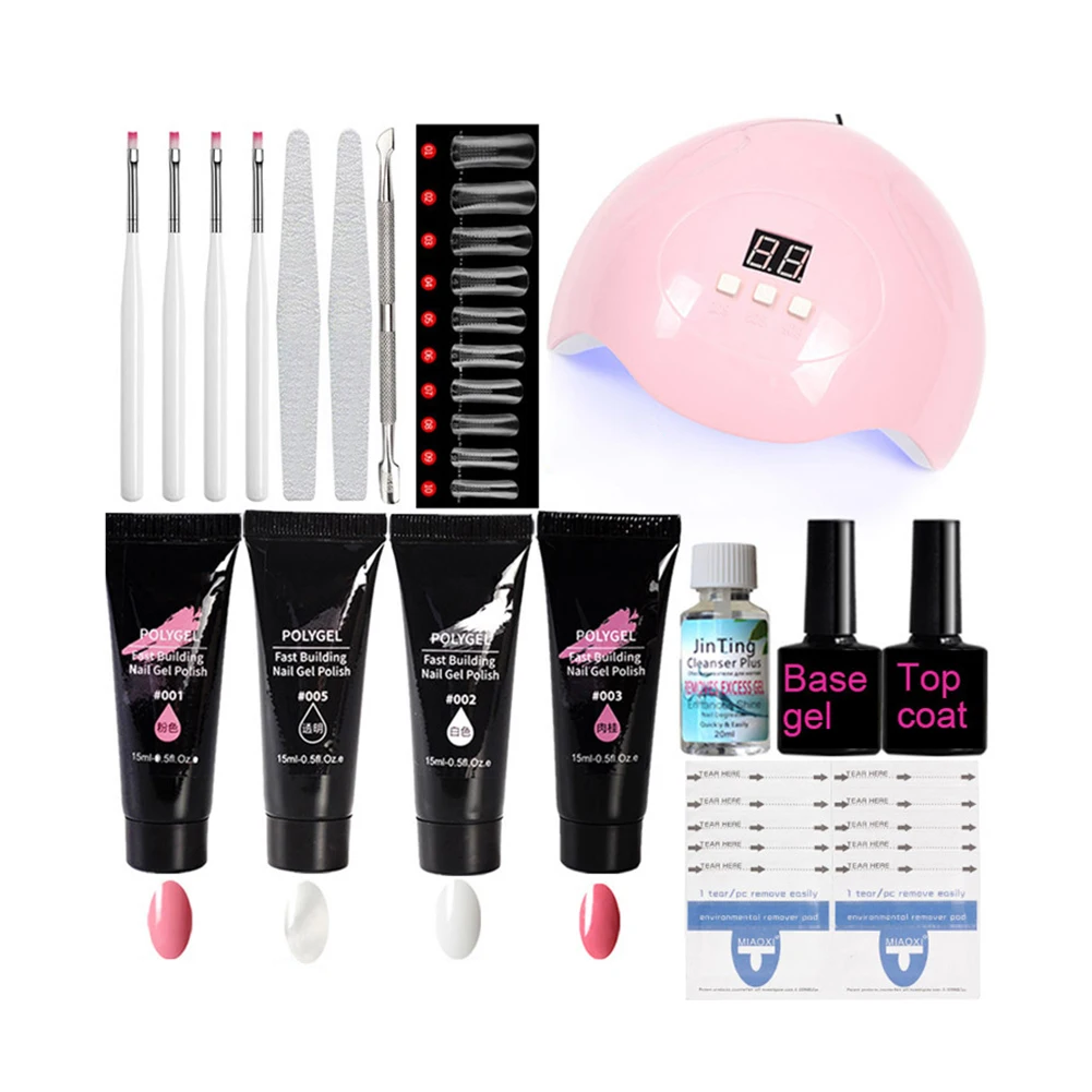 45pcs Set LED Clear UV Gel Varnish Nail Polish Art Kit Quick Building For Nails Extensions Hard Gel Nail Kit
45pcs Set LED Clear UV Gel Varnish Nail Polish Art Kit Quick Building For Nails Extensions Hard Gel Nail Kit