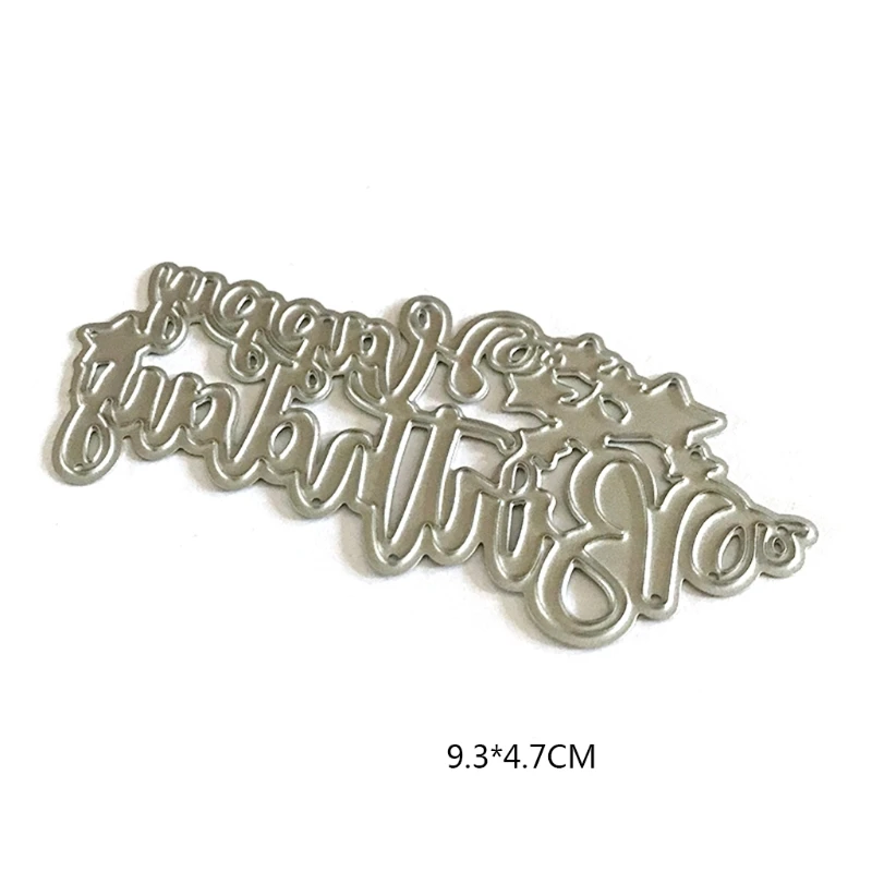 Star Happy Birthday Metal Cutting Dies Stencil Scrapbooking DIY Album Stamp Paper Card Embossing Decoration
Star Happy Birthday Metal Cutting Dies Stencil Scrapbooking DIY Album Stamp Paper Card Embossing Decoration