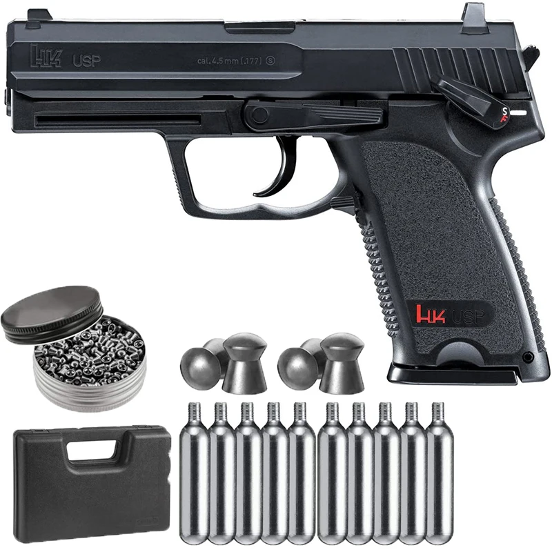 HK Heckler & Koch USP .177 Caliber BB Gun Air Pistol, Standard Action Metal wall plate
HK Heckler & Koch USP .177 Caliber BB Gun Air Pistol, Standard Action Metal wall plate