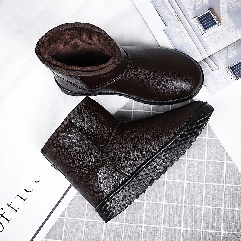 New Arrival 2022 Winter Snow Men Boots Plush Velvet Fur Warm Flat Platform Thick Sole Ankle Outdoor Male Booties
New Arrival 2022 Winter Snow Men Boots Plush Velvet Fur Warm Flat Platform Thick Sole Ankle Outdoor Male Booties