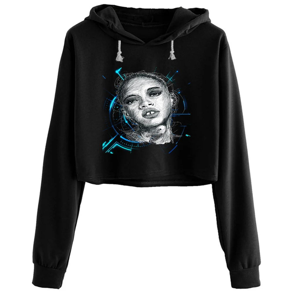 Укороченные черные худи для девочек, женский корейский пуловер Y2k Kawaii Goth для девочек
Укороченные черные худи для девочек, женский корейский пуловер Y2k Kawaii Goth для девочек