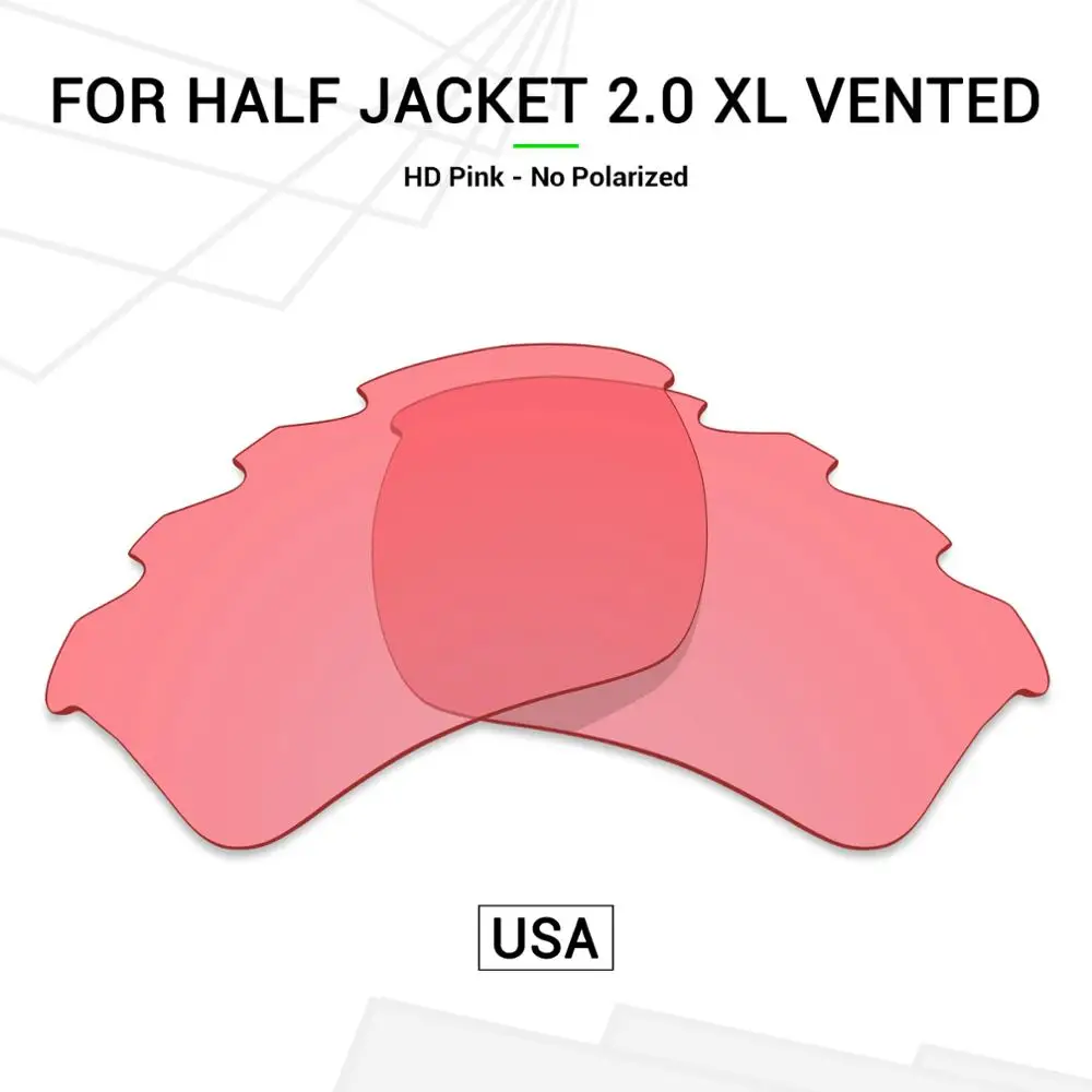 Mryok поликарбонатные Сменные линзы (из США) для Oakley Half Jacket 2,0 XL вентилируемые солнцезащитные очки HD розовые
Mryok поликарбонатные Сменные линзы (из США) для Oakley Half Jacket 2,0 XL вентилируемые солнцезащитные очки HD розовые