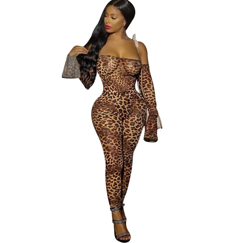 2020 hot style jumpsuit women's casual printing leopard print sexy plus size nightclub outfit
2020 hot style jumpsuit women's casual printing leopard print sexy plus size nightclub outfit