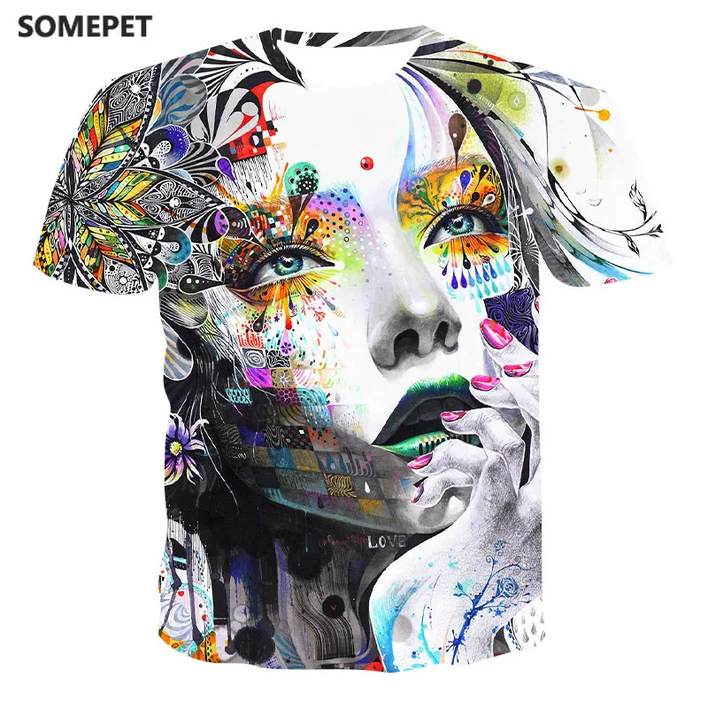 xxs 6xl 2020 printing new T-shirt hip hop style printing shirt3d print