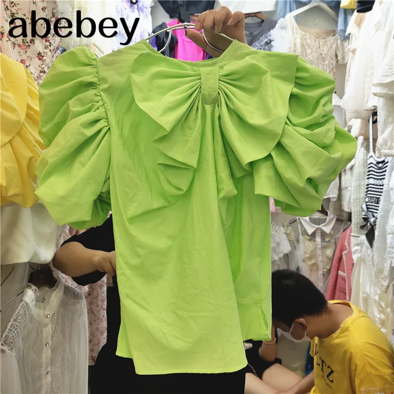 Летняя блузка для женщин 2021, плиссированная блузка с коротким рукавом-пузырьком, трехмерная модель, тонкая рубашка, женские блузы, однотонн...
Летняя блузка для женщин 2021, плиссированная блузка с коротким рукавом-пузырьком, трехмерная модель, тонкая рубашка, женские блузы, однотонн...