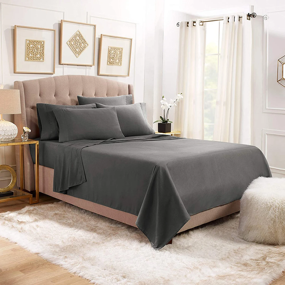 100% cotton large bed sheet washed three-piece household double solid colorset can be washed for comfortable spring and autumn
100% cotton large bed sheet washed three-piece household double solid colorset can be washed for comfortable spring and autumn