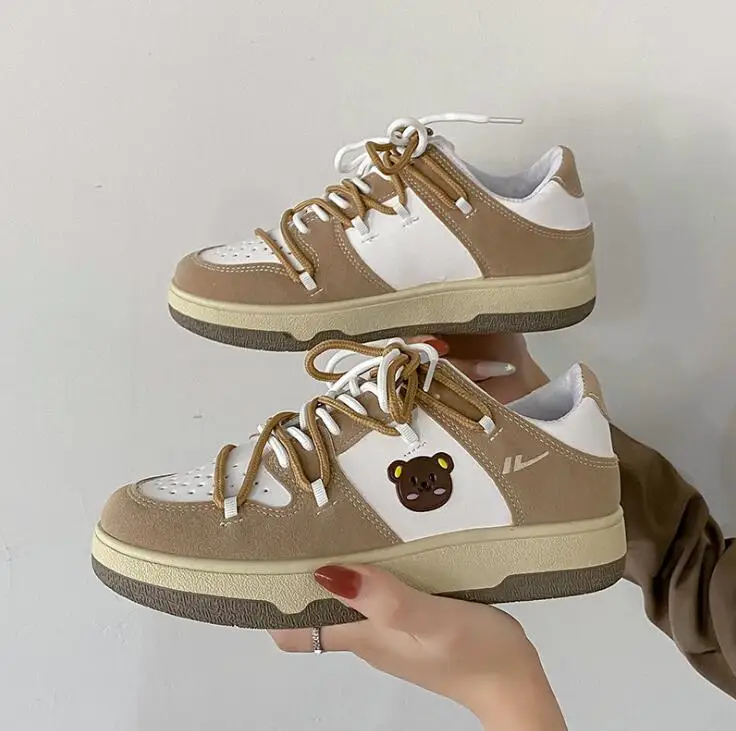 brown cartoon bear plat shoes for women streetwear designer sneakers women air tenis mujer force basket sapatos chaussure
brown cartoon bear plat shoes for women streetwear designer sneakers women air tenis mujer force basket sapatos chaussure