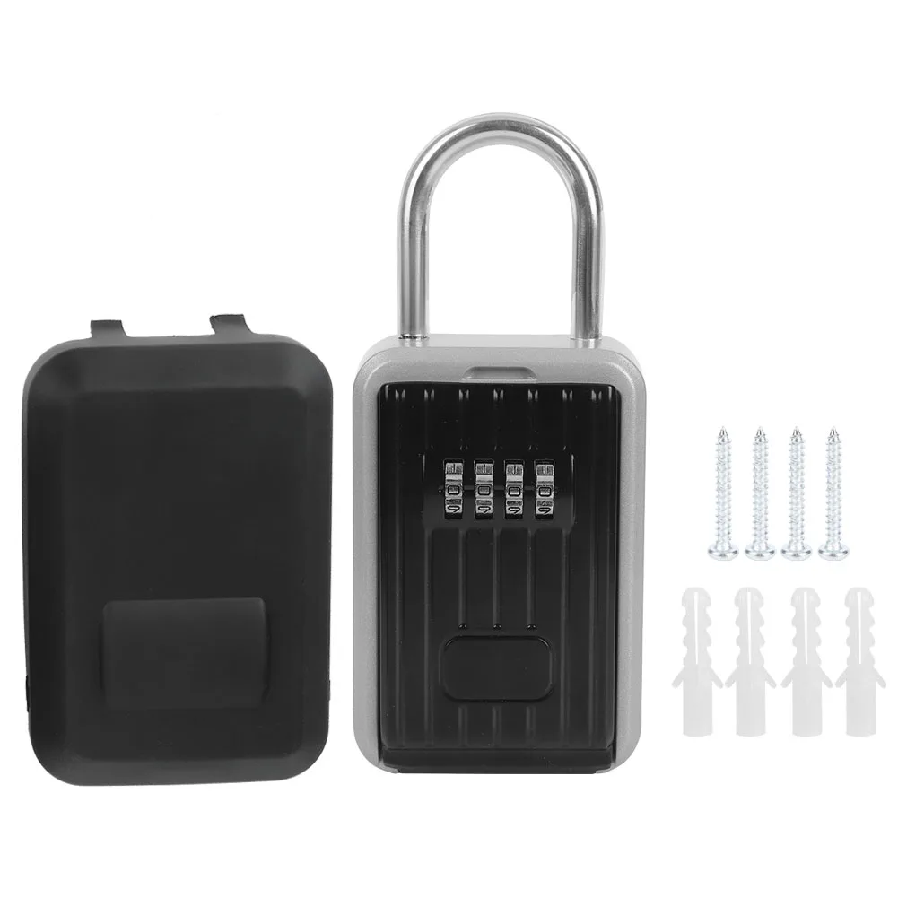 Кодовый портативный уличный водонепроницаемый настенный 4-значный комбинированный замок с защитой от кражи, большая защитная коробка для х...
Кодовый портативный уличный водонепроницаемый настенный 4-значный комбинированный замок с защитой от кражи, большая защитная коробка для х...