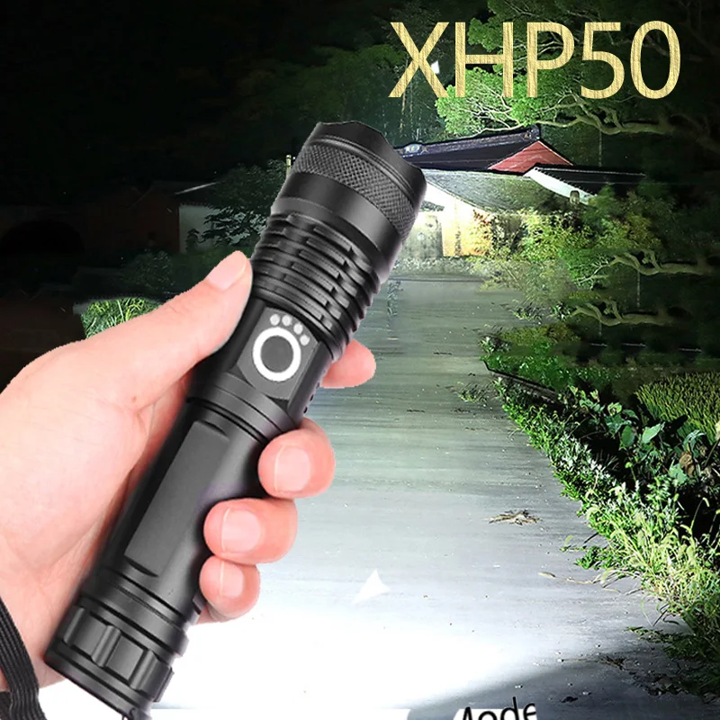 Светодиодный фонарик, тактический светодиодный фонарь XHP50, мощный фонарь для кемпинга, уличный фонарь с зумом и USB-зарядкой, светодиодный фо...
Светодиодный фонарик, тактический светодиодный фонарь XHP50, мощный фонарь для кемпинга, уличный фонарь с зумом и USB-зарядкой, светодиодный фо...