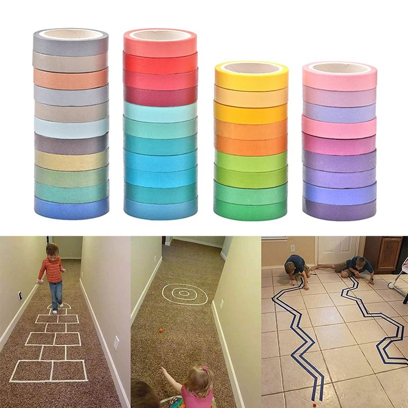 40 Pcs/Set Basic Solid Color Washi Tape Rainbow Masking Tape Decorative Adhesive Tape Sticker Scrapbook Diary Stationery
40 Pcs/Set Basic Solid Color Washi Tape Rainbow Masking Tape Decorative Adhesive Tape Sticker Scrapbook Diary Stationery