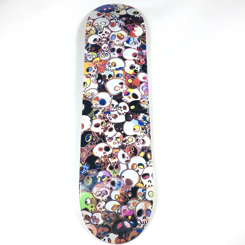 Takashi Murakami Colored Flowers Maple Skateboard Deck Painted Eecorated Furnishing Exhibition Skate Board
Takashi Murakami Colored Flowers Maple Skateboard Deck Painted Eecorated Furnishing Exhibition Skate Board