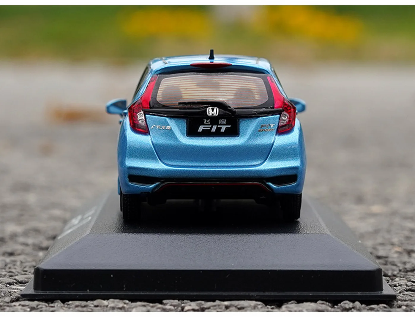 1/40 масштаб Honda Fit Sport 2020 синяя литая модель автомобиля коллекция игрушек подарок