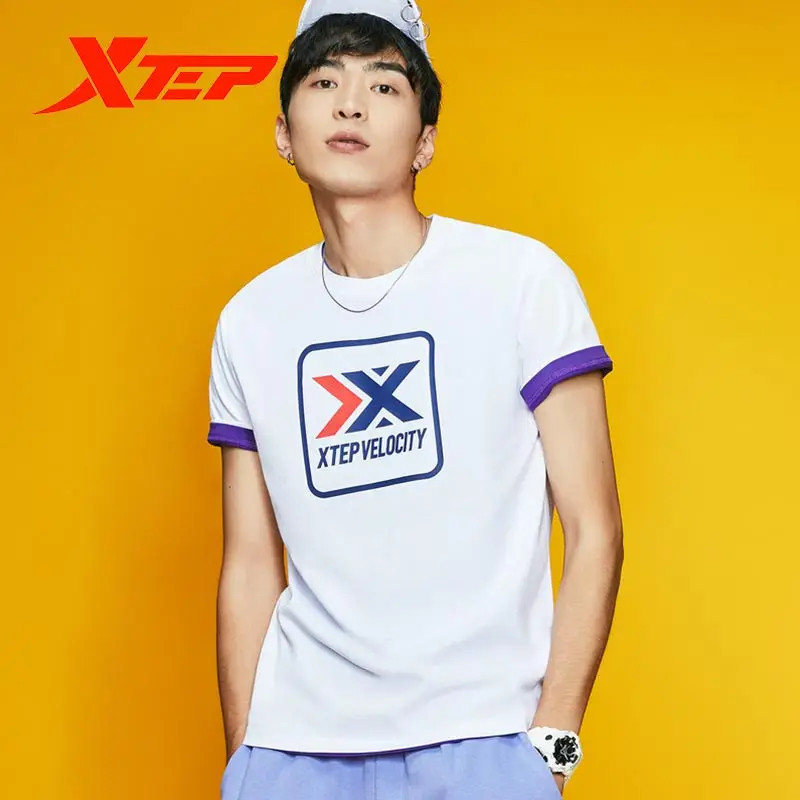 Xtep Short-sleeved T-shirt Men's Summer Illustration Shirt Casual Men's T-shirt Sports 880129010216
Xtep Short-sleeved T-shirt Men's Summer Illustration Shirt Casual Men's T-shirt Sports 880129010216