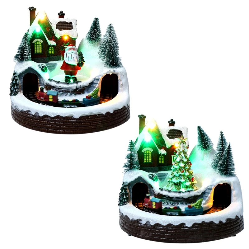 2022 New Christmas Glowing House Ornament for Home Holiday Decoration Resin Crafts
2022 New Christmas Glowing House Ornament for Home Holiday Decoration Resin Crafts