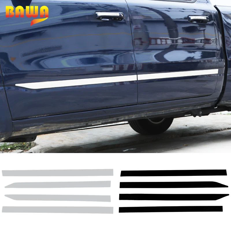 BAWA Stainless Steel Door Side Anti-scratch Protection Sticker Compatible for Dodge RAM 1500 2018+ Car accessories
BAWA Stainless Steel Door Side Anti-scratch Protection Sticker Compatible for Dodge RAM 1500 2018+ Car accessories