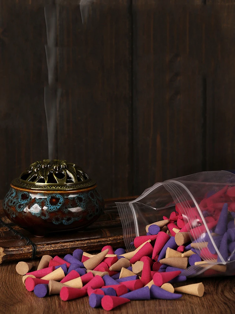 Aromatherapy Incense Cones Sandalwood Agarwood Lavender Jasmine Backflow Incense Air Freshener Aromaterapia Home Decor DG60XX
Aromatherapy Incense Cones Sandalwood Agarwood Lavender Jasmine Backflow Incense Air Freshener Aromaterapia Home Decor DG60XX
