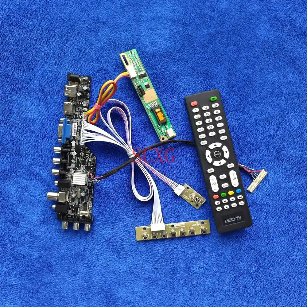 30 Pin LVDS AV VGA USB HDMI-compatible For N154I1/N154I2/N154I3/N154I5 DIY KIT 1CCFL LCD Monitor Drive Board Signal DVB 1280*800
30 Pin LVDS AV VGA USB HDMI-compatible For N154I1/N154I2/N154I3/N154I5 DIY KIT 1CCFL LCD Monitor Drive Board Signal DVB 1280*800