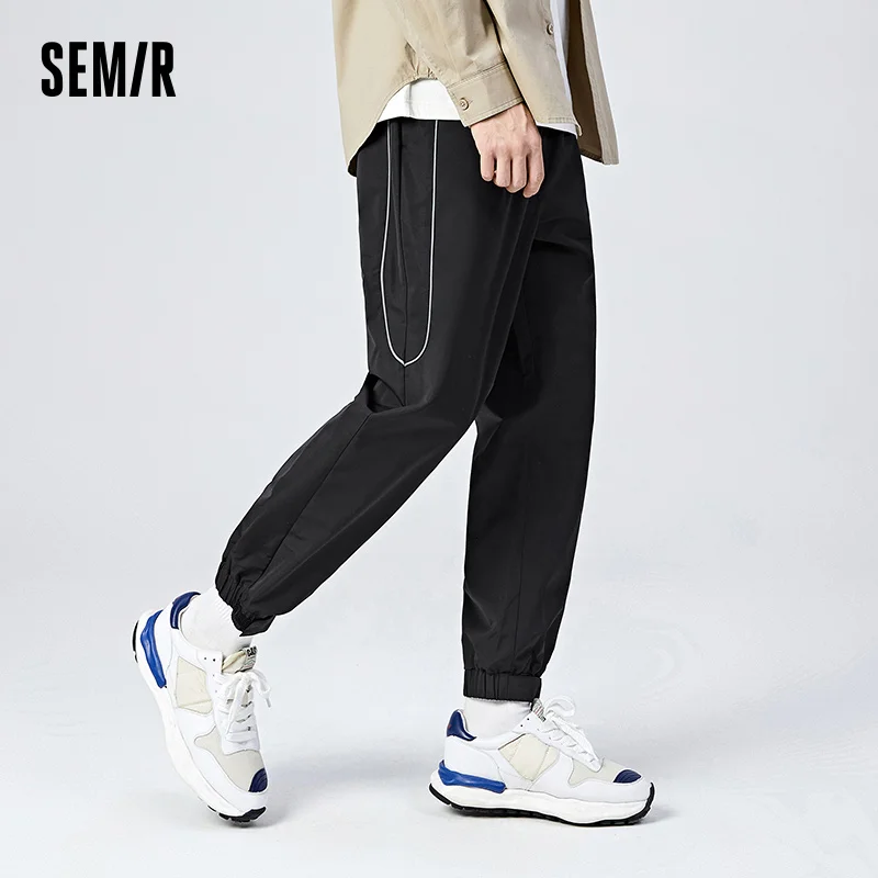 SEMIR Casual Trousers Men Spring 2021 New Loose Straight Trousers Korean Hit Color Fashion All-Match Pants Trend
SEMIR Casual Trousers Men Spring 2021 New Loose Straight Trousers Korean Hit Color Fashion All-Match Pants Trend