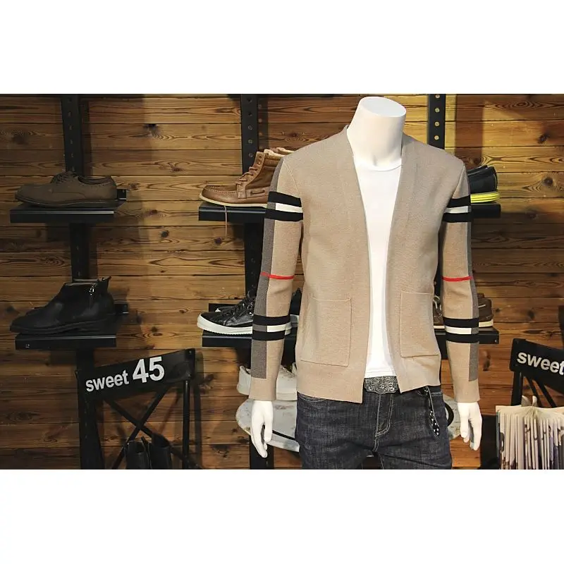 2020 autumn new men's tartan stitching cardigan slim casual youth fashion jacket cardigan men's
2020 autumn new men's tartan stitching cardigan slim casual youth fashion jacket cardigan men's