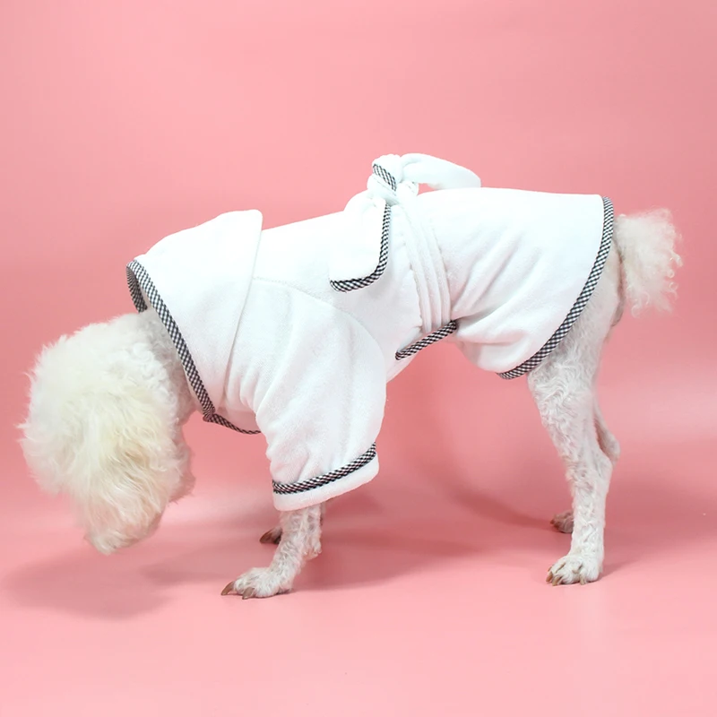 Cute Dog Bathrobe White Adjustable Blanket Large Medium Small Dogs Microfiber Super Water Absorbent Fast Drying Blanket 6 sizes
Cute Dog Bathrobe White Adjustable Blanket Large Medium Small Dogs Microfiber Super Water Absorbent Fast Drying Blanket 6 sizes