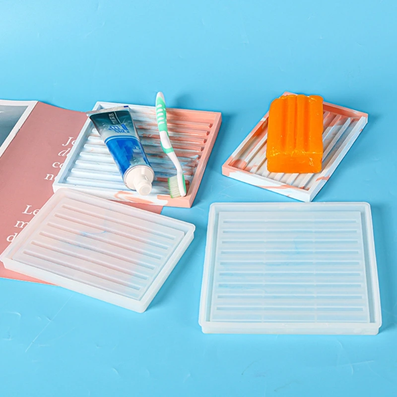 Crystal Epoxy Resin Mold Soap Storage Box Silicone Mould DIY Handmade Crafts Casting Tools
Crystal Epoxy Resin Mold Soap Storage Box Silicone Mould DIY Handmade Crafts Casting Tools
