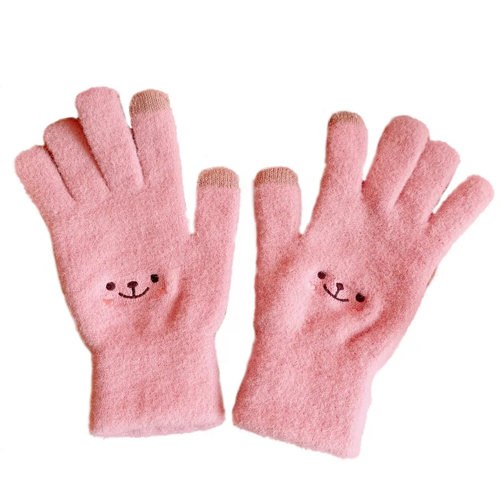 Hot-selling student winter cycling cold and warm plush gloves cute student Japanese girl heart five-finger touch screen gloves
Hot-selling student winter cycling cold and warm plush gloves cute student Japanese girl heart five-finger touch screen gloves