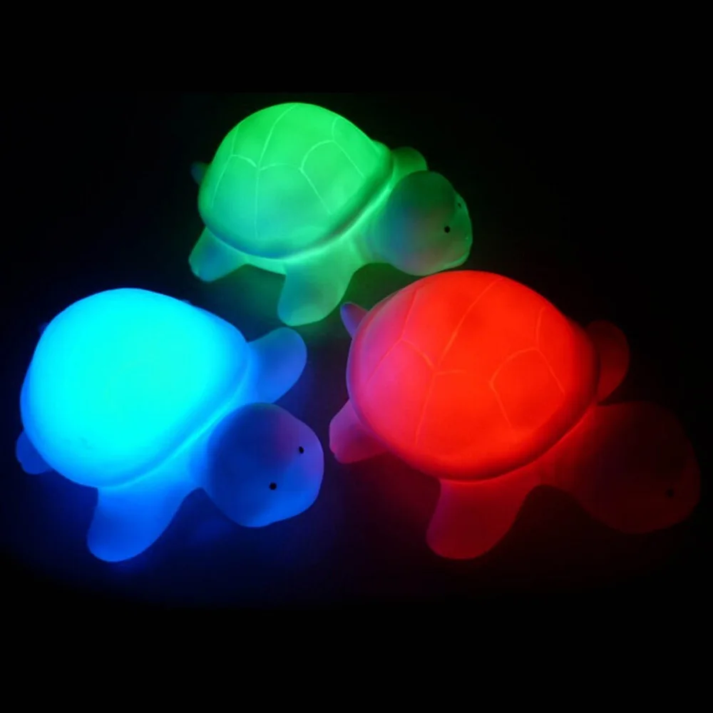 Little Night Light Cute Turtle Shape Change Color LED Light Halloween Party 9.5 * 6 * 2.5 (CM)
Little Night Light Cute Turtle Shape Change Color LED Light Halloween Party 9.5 * 6 * 2.5 (CM)