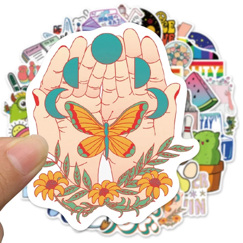 50Pcs Cute Bright Little Fresh Sticker For Refrigerator Scooter Guitar Computer Suitcase Scrapbooking PVC Graffiti Stickers
50Pcs Cute Bright Little Fresh Sticker For Refrigerator Scooter Guitar Computer Suitcase Scrapbooking PVC Graffiti Stickers