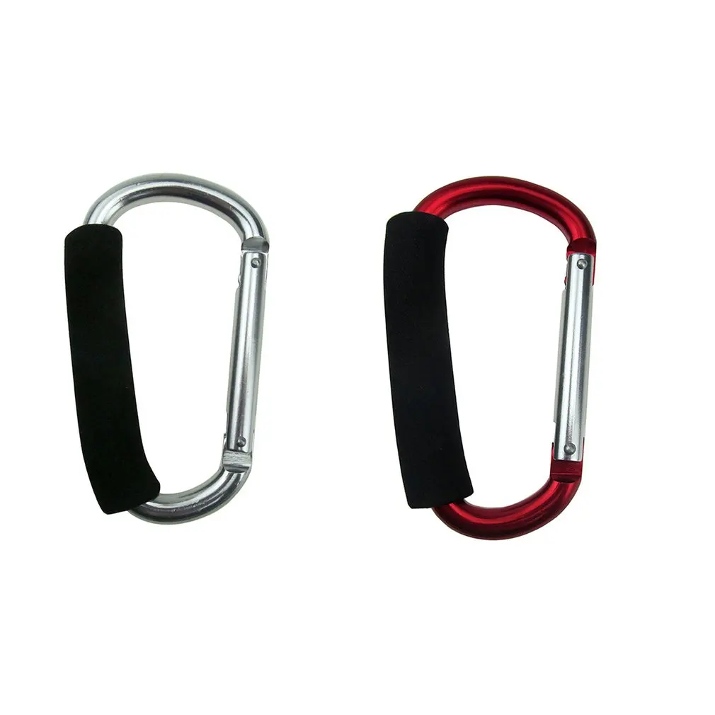 Aluminium Baby Stroller Hooks High Quality Button Carabiner Shopping Bags Carriage Hooks Pushchair Pram Bags Carrier Hook Clip 
Aluminium Baby Stroller Hooks High Quality Button Carabiner Shopping Bags Carriage Hooks Pushchair Pram Bags Carrier Hook Clip