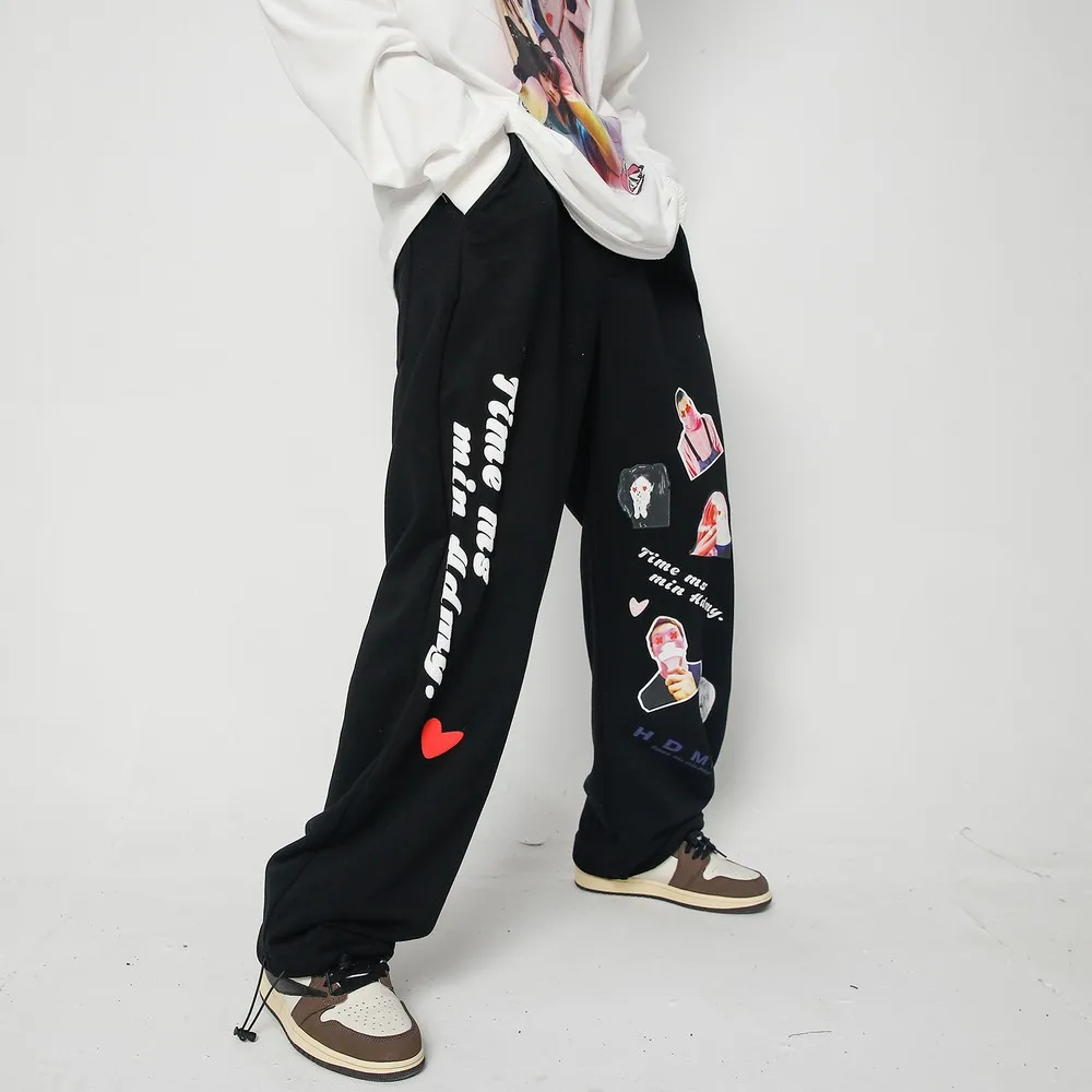 Printed Designer Korean Fashion Drawstring Women Clothing Techwear Streetwear Wide Leg Cargo Pants y2k Clothes 2021
Printed Designer Korean Fashion Drawstring Women Clothing Techwear Streetwear Wide Leg Cargo Pants y2k Clothes 2021