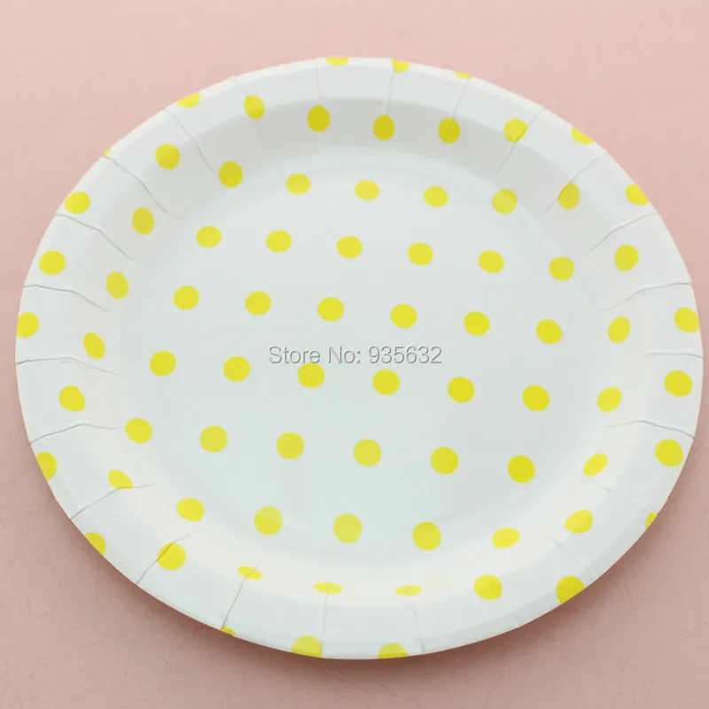 Fashion 108pcs Party Buffet Wedding Bridal Shower Tableware Pink Polka Dot 9" Round Paper Plates 
Fashion 108pcs Party Buffet Wedding Bridal Shower Tableware Pink Polka Dot 9" Round Paper Plates