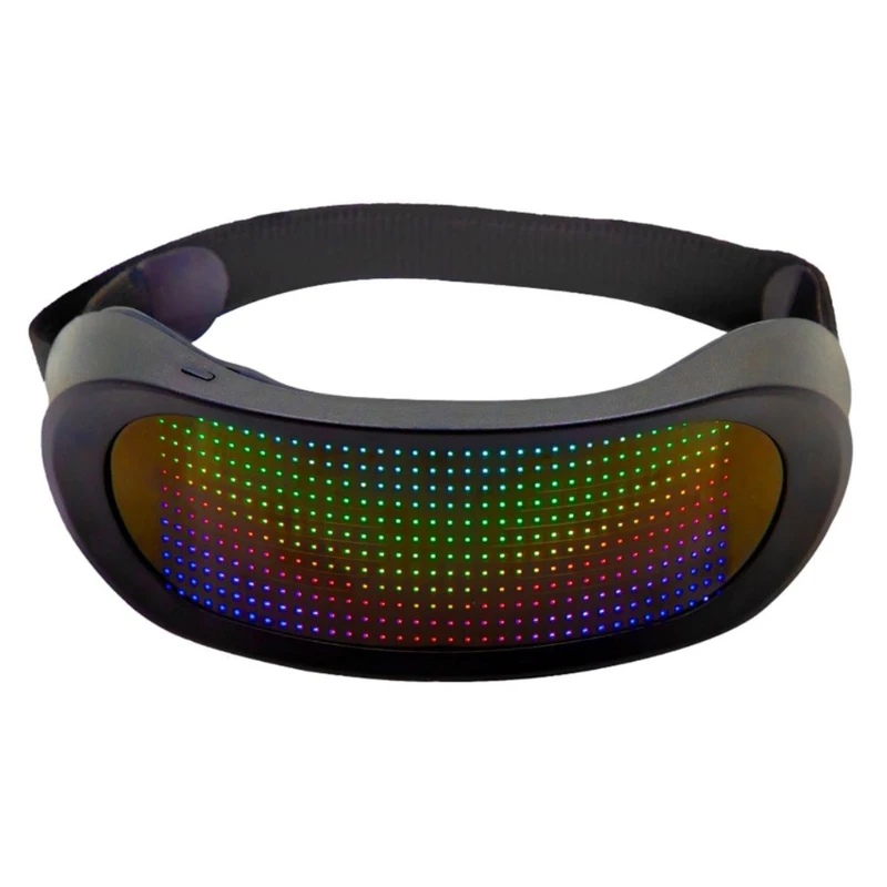 Attractive LED Glasses Powerful Function Flashing LED Glasses USB Charging LED Dynamic Glasses Increasing the Atmosphere
Attractive LED Glasses Powerful Function Flashing LED Glasses USB Charging LED Dynamic Glasses Increasing the Atmosphere