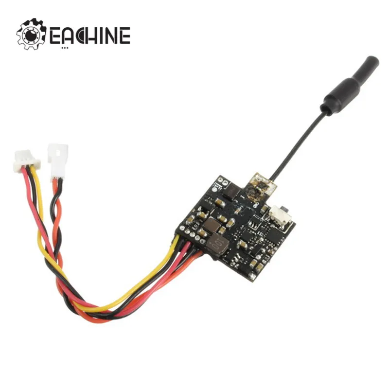 

Eachine VTX03 Super Mini 5.8G 72CH 0/25mW/50mw/200mW Switchable FPV Transmitter For RC Racing Model Quadcopter Antenna