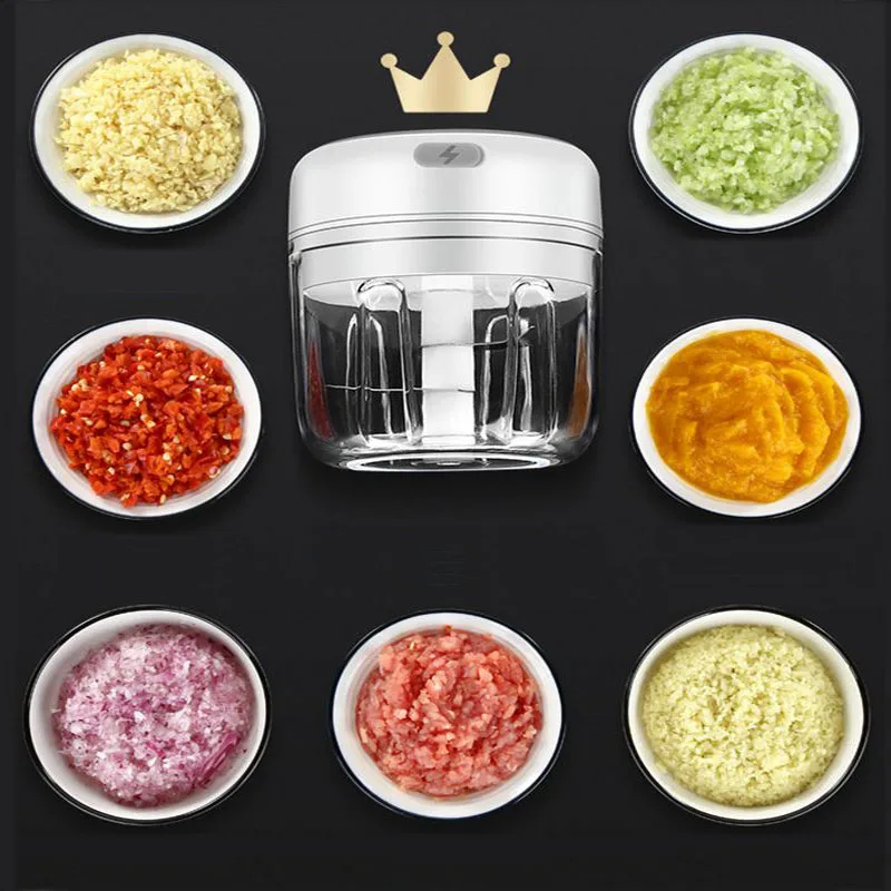 New Electric Mini Garlic Masher Vegetable Grinder Wireless Portable Electric Crusher Electric food Garlic Machine kitchen Tools
New Electric Mini Garlic Masher Vegetable Grinder Wireless Portable Electric Crusher Electric food Garlic Machine kitchen Tools