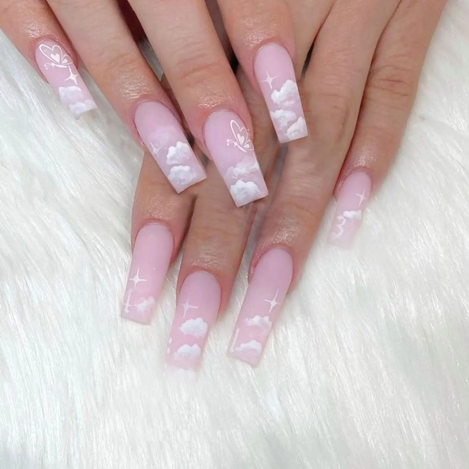 24pcs/Box Detachable Coffin False Nails Wearable French Ballerina Fake Nails Full Cover Nail Tips Press On Nails
24pcs/Box Detachable Coffin False Nails Wearable French Ballerina Fake Nails Full Cover Nail Tips Press On Nails