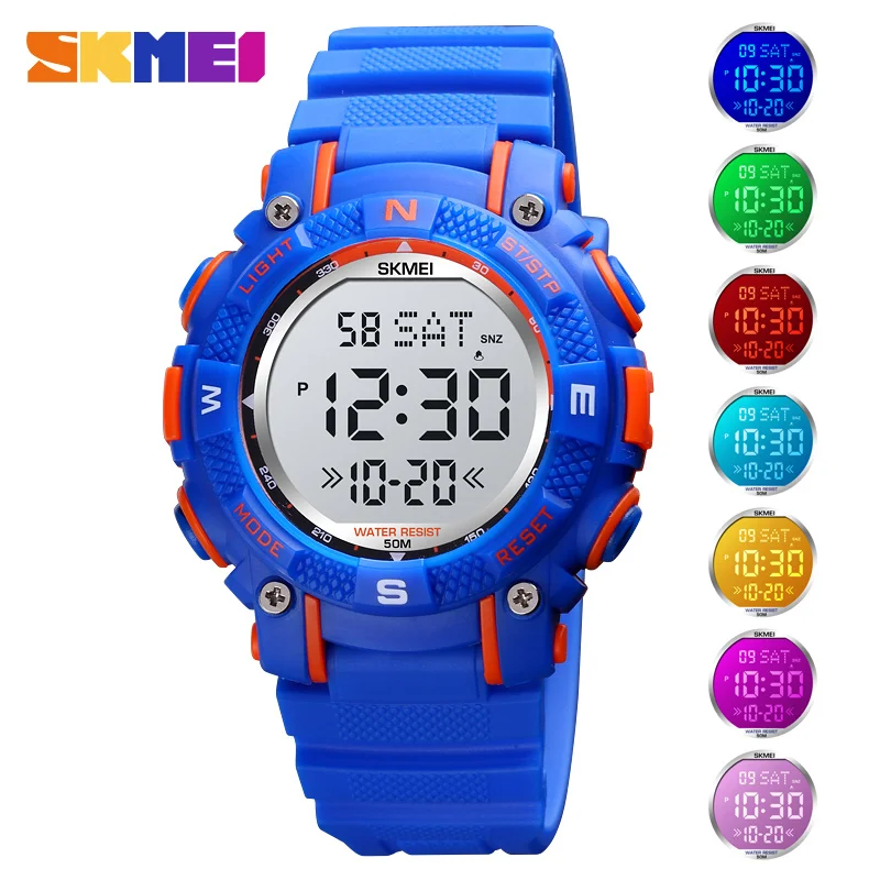 SKMEI Fashion Sport Digital Watch Children Military Watches Countdown Double Time Shock Resistant Clock Reloj Hombre
SKMEI Fashion Sport Digital Watch Children Military Watches Countdown Double Time Shock Resistant Clock Reloj Hombre