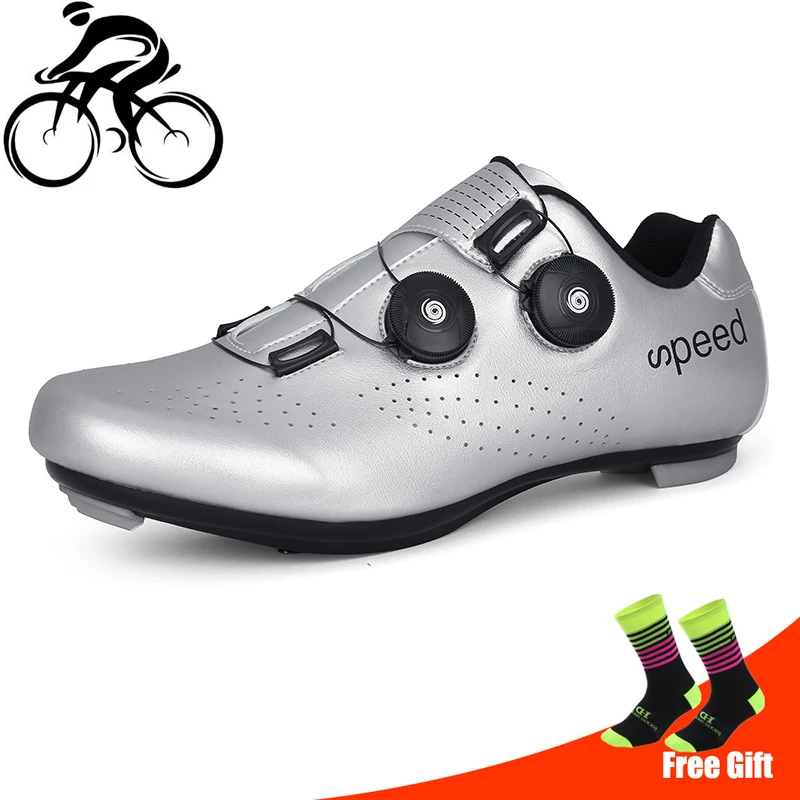 Self-Locking Cycling Shoes Professional Athletic Bicycle Sliver Men Bike sapatilha ciclismo Women Sneakers Men Breathable Shoes
Self-Locking Cycling Shoes Professional Athletic Bicycle Sliver Men Bike sapatilha ciclismo Women Sneakers Men Breathable Shoes