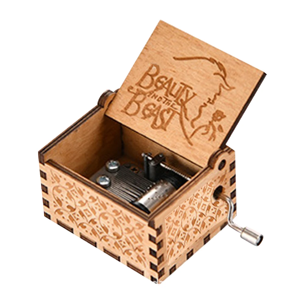 1pc Wooden Music Box Laser Engraved Vintage Wooden Sunshine Music Box Gifts for Birthday Christmas Valentine's Day
1pc Wooden Music Box Laser Engraved Vintage Wooden Sunshine Music Box Gifts for Birthday Christmas Valentine's Day