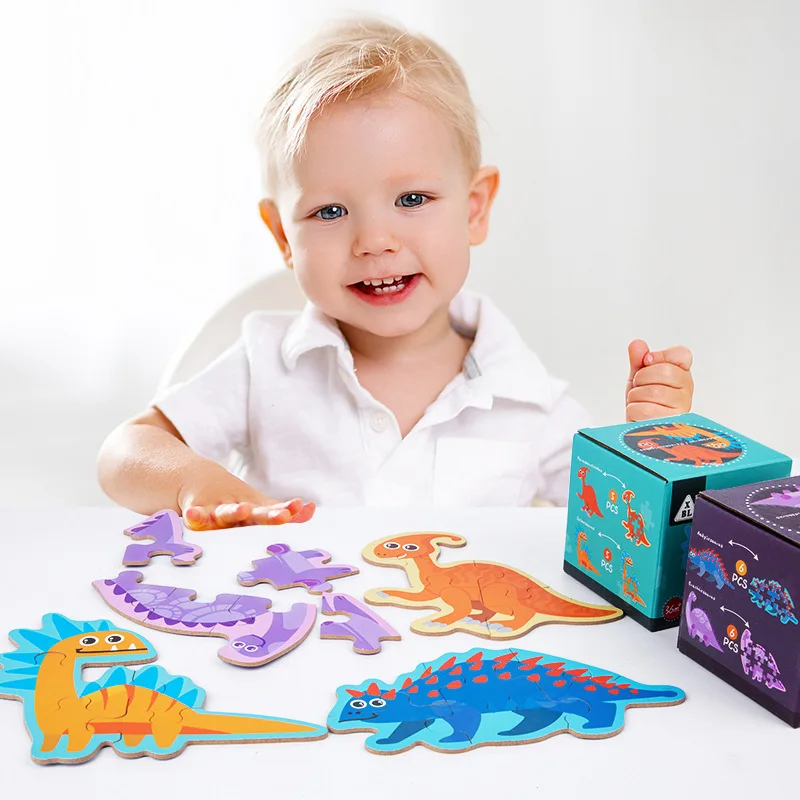 New Children's Educational Toys Dinosaur Animal Traffic Puzzle Exercise Baby Concentration Wooden Early Education Cognitive Toys
New Children's Educational Toys Dinosaur Animal Traffic Puzzle Exercise Baby Concentration Wooden Early Education Cognitive Toys