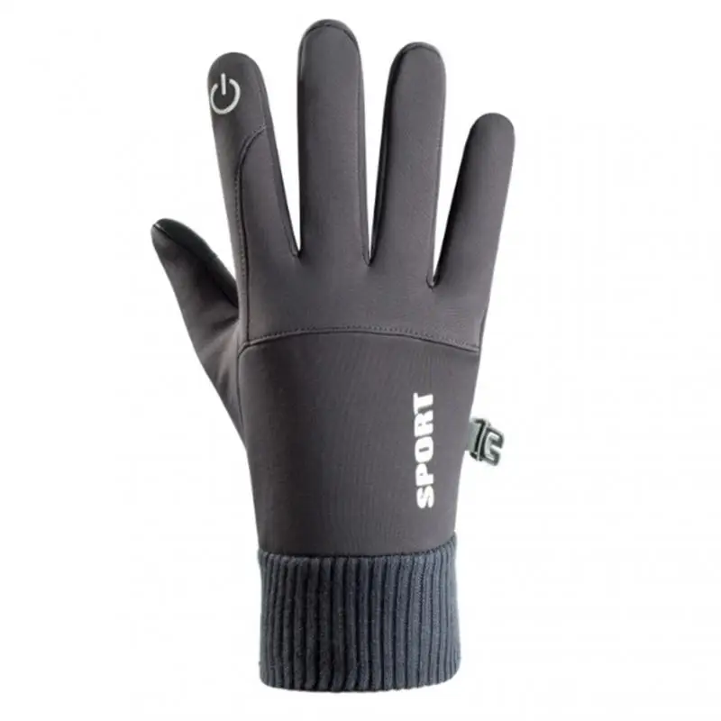 Мужские мотоциклетные перчатки, 2 шт., бархатные теплые водонепроницаемые ветрозащитные велосипедные перчатки для сенсорных экранов, Осень... 
Мужские мотоциклетные перчатки, 2 шт., бархатные теплые водонепроницаемые ветрозащитные велосипедные перчатки для сенсорных экранов, Осень...