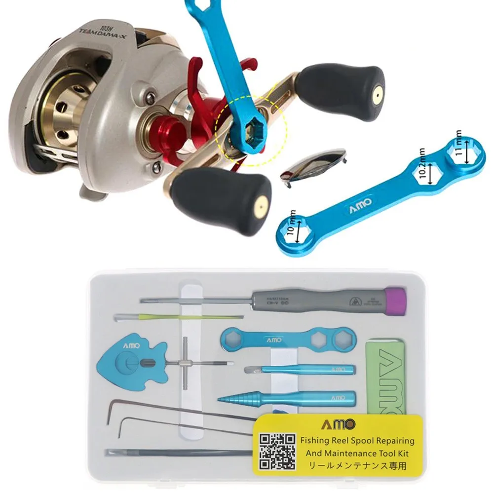 Alloy DIY Baitcasting Fishing Reel Matertial Repair Kits Combo Maintenance Tools Spool Dismantling Device Pin Fishing Tools New
Alloy DIY Baitcasting Fishing Reel Matertial Repair Kits Combo Maintenance Tools Spool Dismantling Device Pin Fishing Tools New